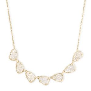 NWT Kendra Scott Susanna Gold Collar Necklace
